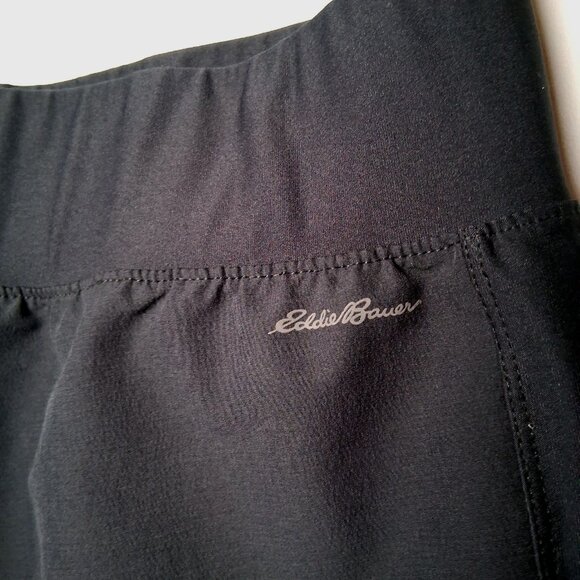 Eddie Bauer Pants Women XL Black Activewear Performance Jogger Travel Stretch - Picture 13 of 16